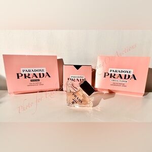 New Prada Paradoxe Intense .23oz Mini Paradox & Virtual Flower Set